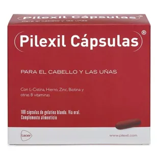Pilexil 100 Cápsulas Cabelo e Unhas