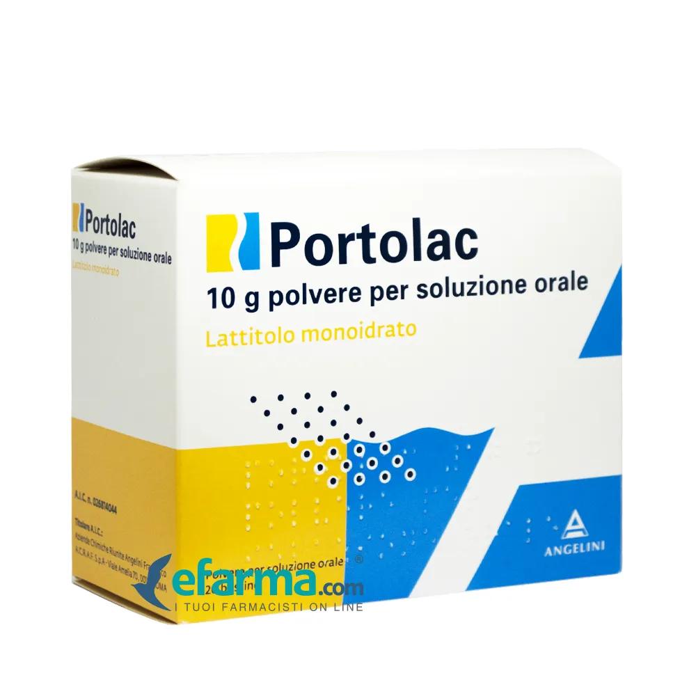 Portolac 10 g Polvere Per Soluzione Orale 20 Bustine