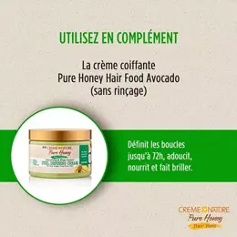 Creme of Nature Pure Honey Hair Food Avocado Mousse coiffante 207ml