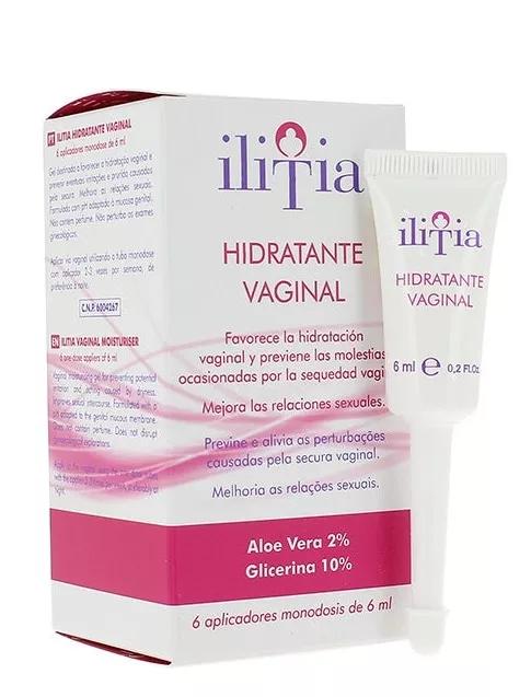 Ilitia gel Hidratante Vaginal 6 Monodoses X 6ml