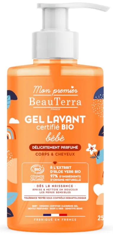 Beauterra Baby Gel-Shampooing au Parfum Bio 750 ml