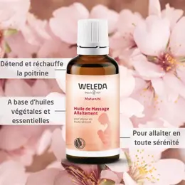 Weleda Maternité Huile de Massage Allaitement 50ml