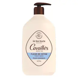 Rogé Cavaillès Gel Bain Douche Surgras Fleur de Coton 1L