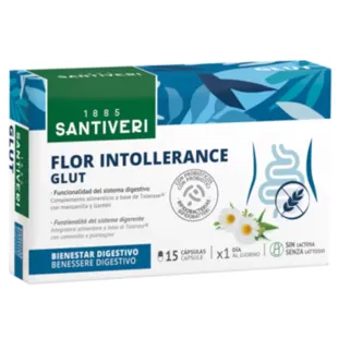 Santiveri Flor Intolerancia Gluten 15 Cápsulas