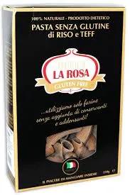 La Rosa Pasta Di Riso E Teff Sedani Senza Glutine 250 g