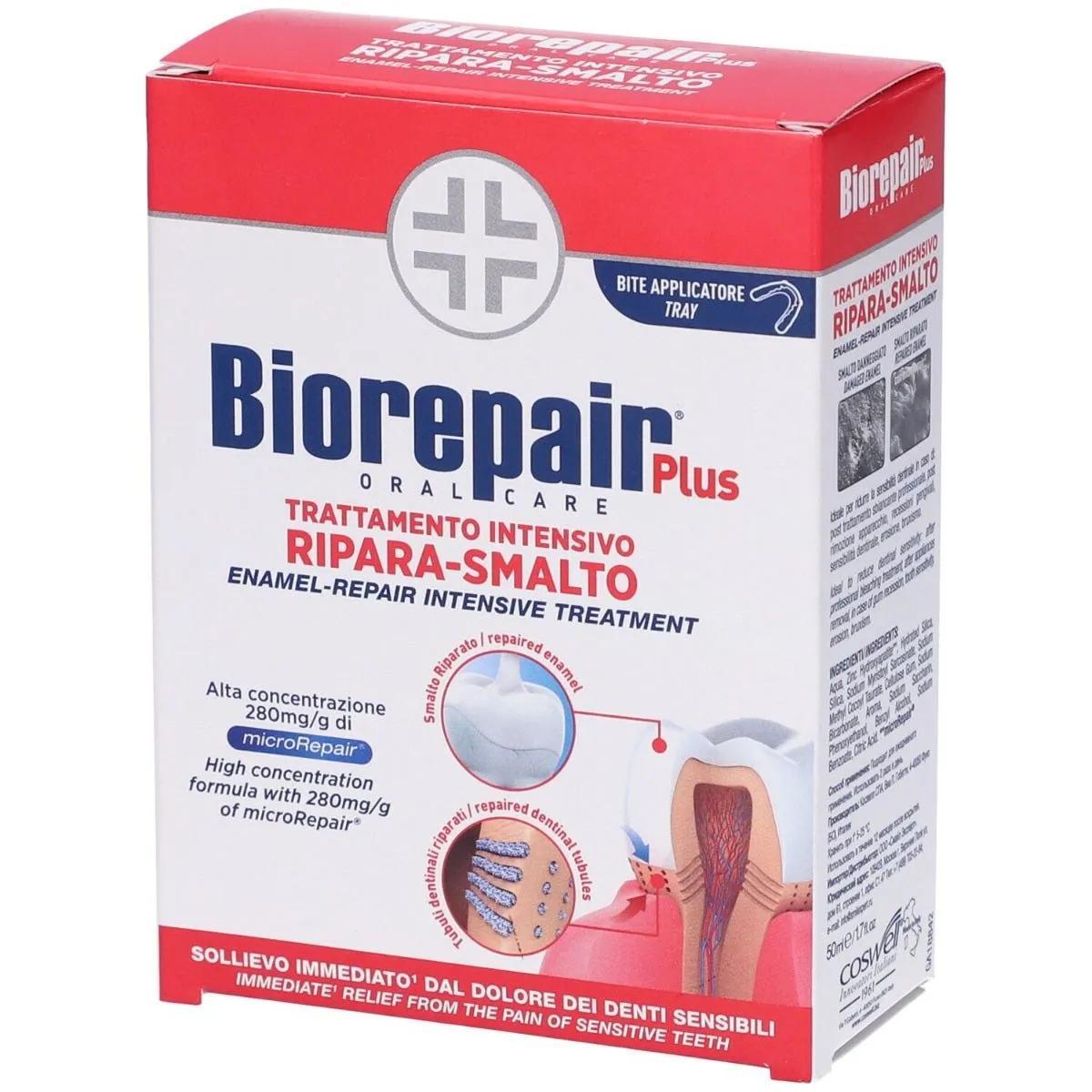 Biorepair Plus Trattamento Intensivo Ripara Smalto per Denti Sensibili 50 ml