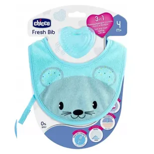 Chicco Fresh Bib Bavaglino +4m Blu