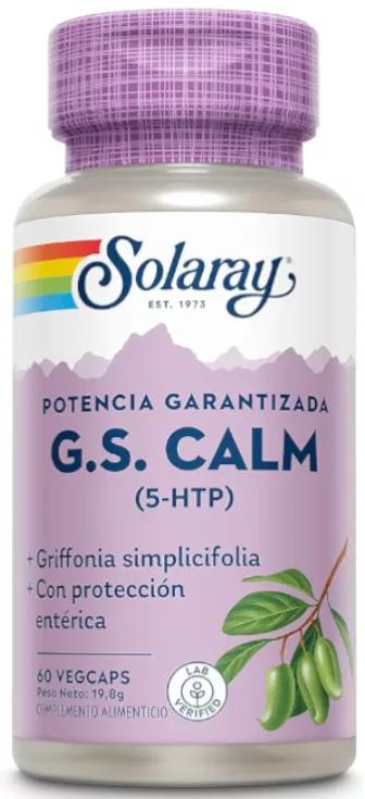 Solaray G.S. Calm 5-Htp 60 Cápsulas Vegetales