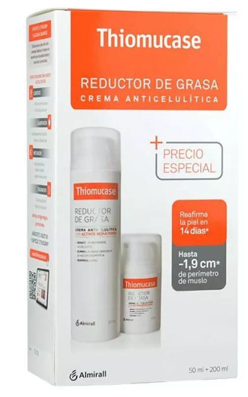 Thiomucase Anti-Cellulite-Creme 200 ml + 50 ml Thiomucase-Packung