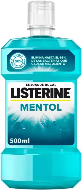 Listerine Mentol Enjuague Bucal 500 ml