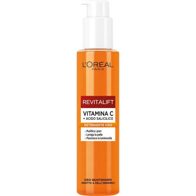 L’Oreal Paris Revitalift Detergente Viso con Vitamina C + Acido Salicilico 150 ml