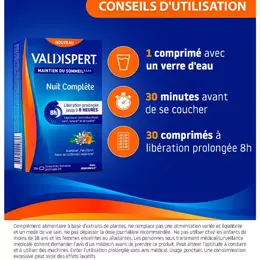 VALDISPERT Nuit Complète Maintien du Sommeil 30 comprimés