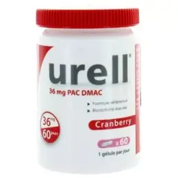 Urell Cranberry 60 gélules