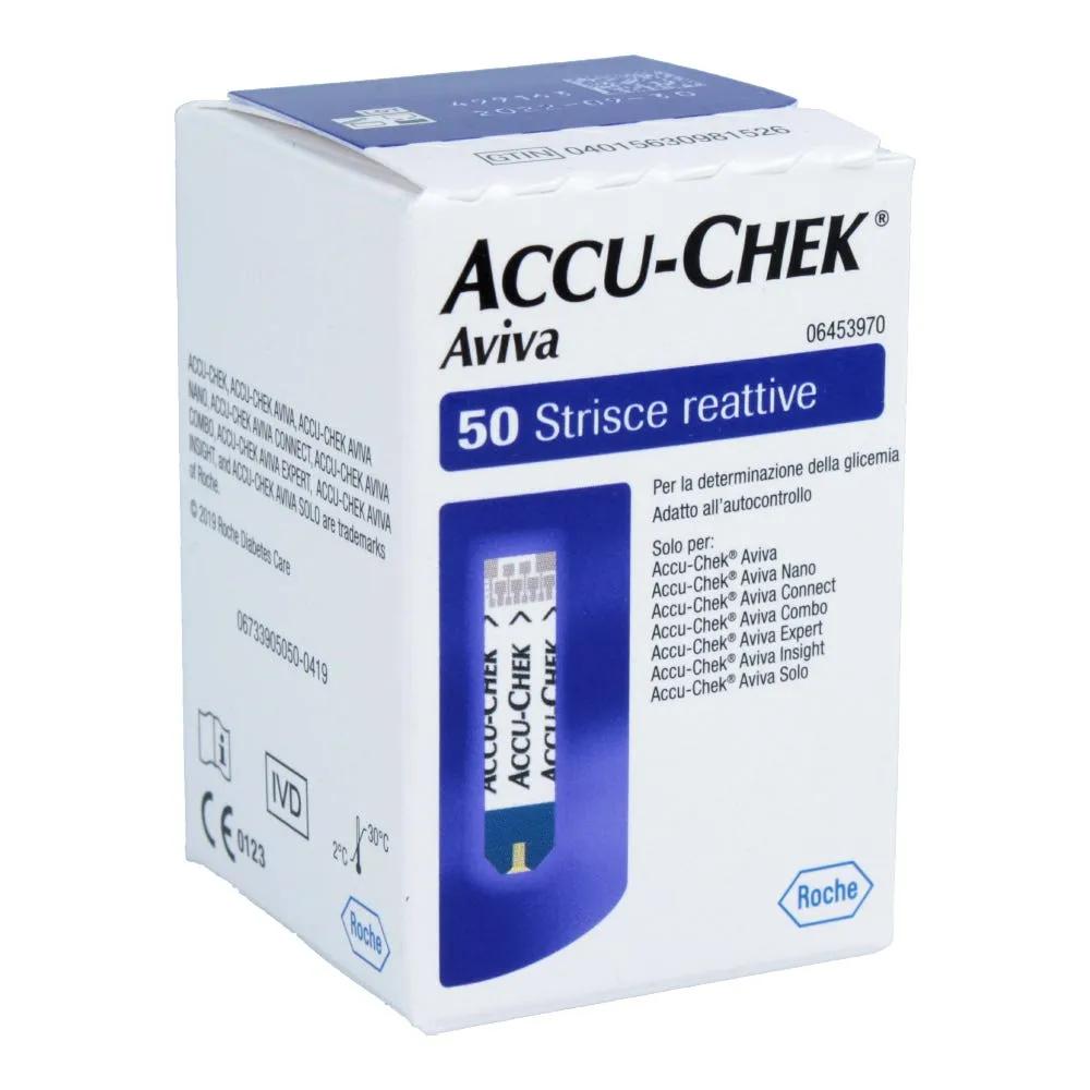 Accu-Chek Aviva Strisce Reattive Glicemia 50 Pezzi