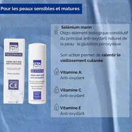 Cytolnat Sélénium Crème Anti-Age Anti-Oxydante 50ml