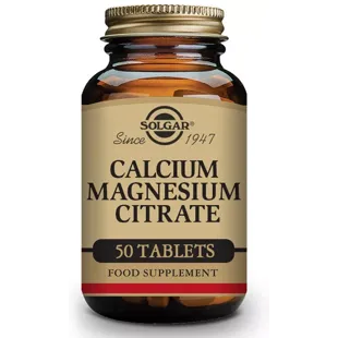 Solgar calcium / magnesium citrate 50 tablets