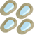 Master Aid Large Ortolux Eye Protector 4 units