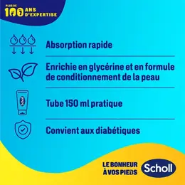 Scholl Crème Hydratante Quotidienne 150ml