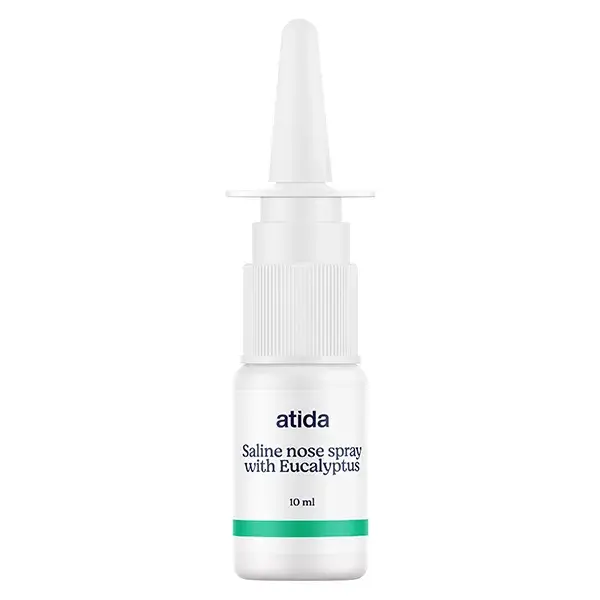 Atida Hygiène Spray Nasal Solution Saline Eucalyptus 10ml