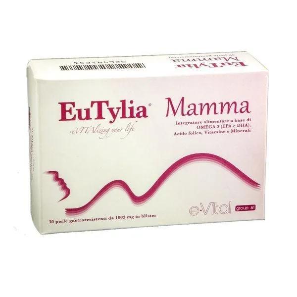 Eutylia Mamma Integratore Vitamine 30 Capsule Molli