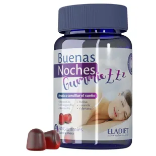 Eladiet Good Night 30 Gummies Blackberry Flavor