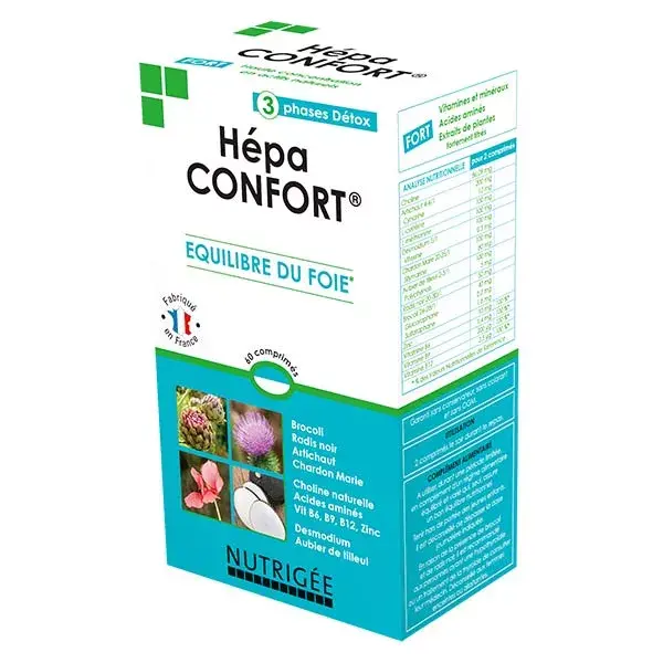 Nutrigee Hepa confort 60 comprimidos