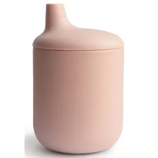 Mushie Silicone Learning Cup Solid Blush 175 ml