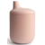 Tasse d&#39;apprentissage en silicone Mushie, couleur blush solide, 175 ml