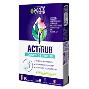 Santé Verte Acti Rub Integratore Alimentare 15 compresse