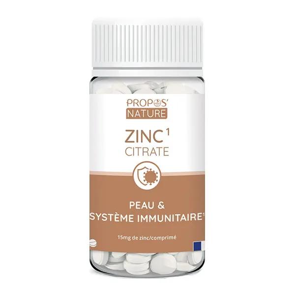 Propos'Nature Citrate de Zinc 90 comprimés