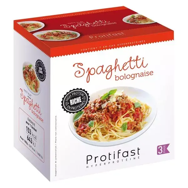 Protifast Petits Plats Spaghetti Bolognaise 7 sachets