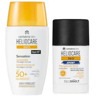 Heliocare 360 Sensation SPF50+ 50 ml + Sport Stick SPF50+ 25 gr