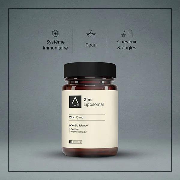 Complément Alimentaire Zinc BERTIL'S 15mg - 100 Comprimés - Pour Immunité, Cheveux, Peau, Ongles