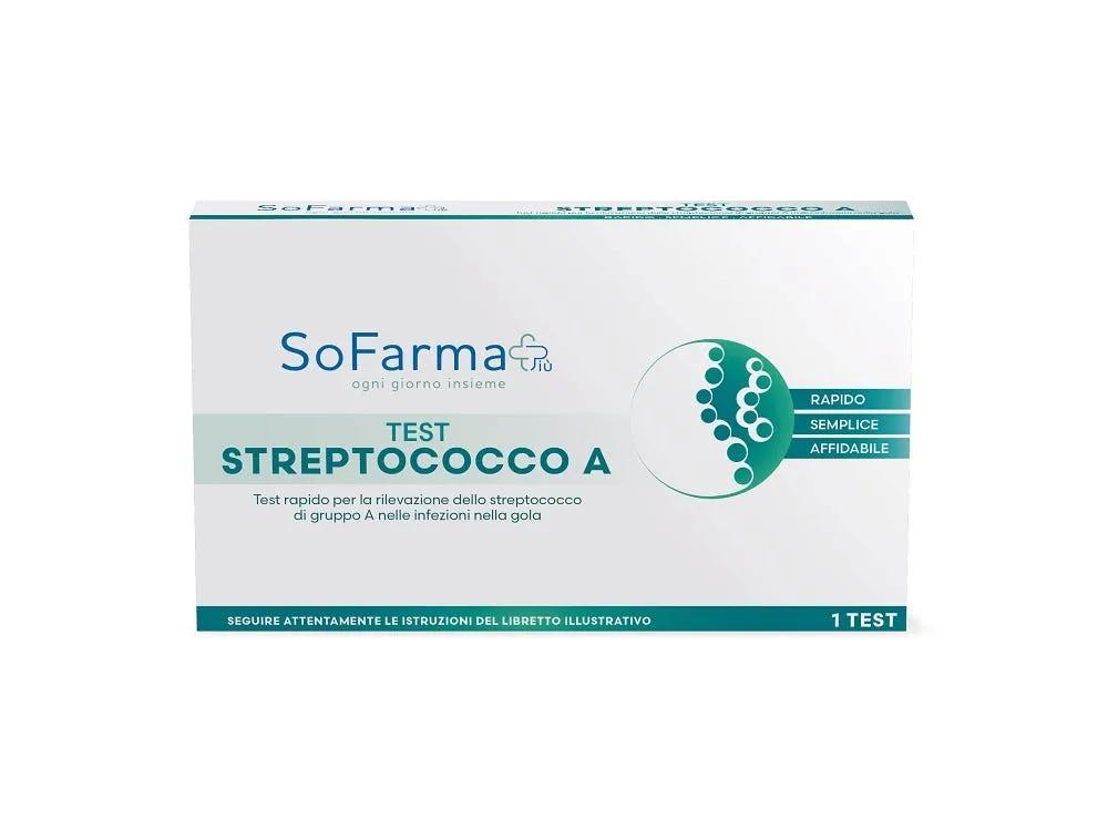 SoFarmapiù Test Streptococco Autodiagnostico 1 Test