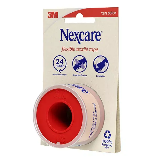 Nexcare™ Pansement Souple Textile 4,2 M X 25 Mm 1 Ruban Paquet