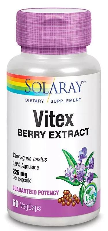 Vitex (Chasteberry) Solaray 60 gélules végétales