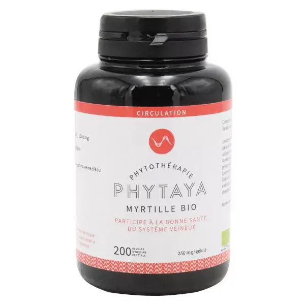 Phytaya Circulation Myrtille Bio 200 gélules