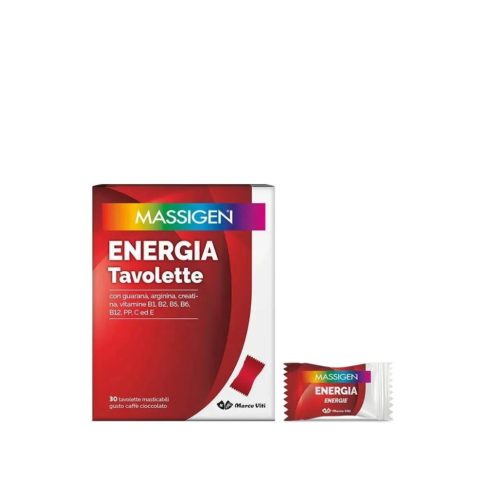 Massigen Energia Integratore Tonico Energetico 30 Tavolette