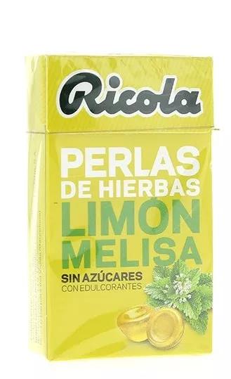 Ricola Perlas Sin Azúcar 25 gr Limón