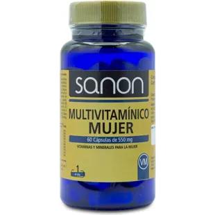 Sanon Multivitamínico Mujer 60 Cápsulas de 550 mg
