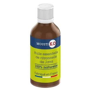 MOUSTI K.O Olio Essenziale di Citronella – Flacone Contagocce 30ml