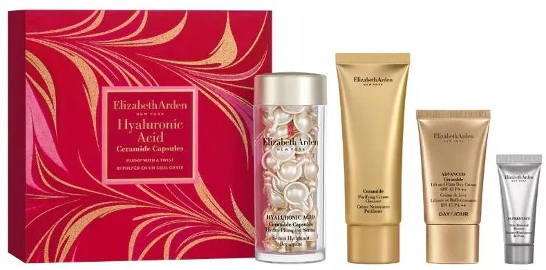 Elizabeth Arden Capsules de céramide d'acide hyaluronique Lot 4 Pz