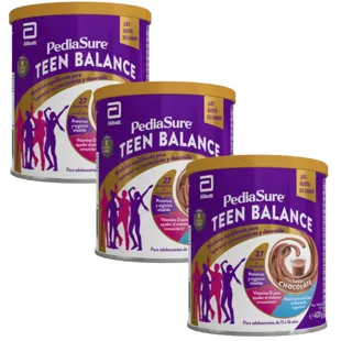 Pediasure Teen Balance 11-16 Años Chocolate 3x400 gr