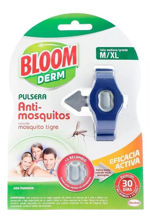 Bloom Pulseira Anti-Mosquitos Adultos M/XL + 1 Recarga