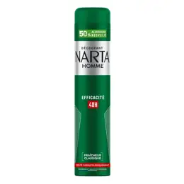 Narta Homme Déodorant Spray Fraîcheur Classique 48h 200ml