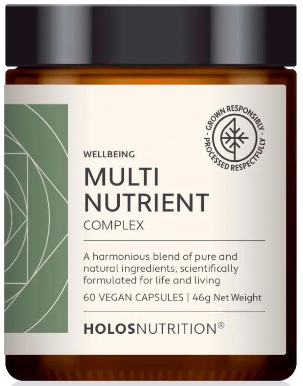 Complexe multinutriments Holos Nutrition 60 capsules végétaliennes