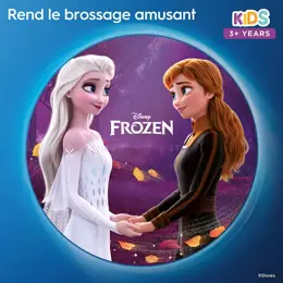 Oral-B Brossette de Rechange Kids Personnages La Reine des Neige 3 unités