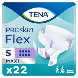 TENA Proskin Flex Change Avec Ceinture Maxi Taille S 22 unités