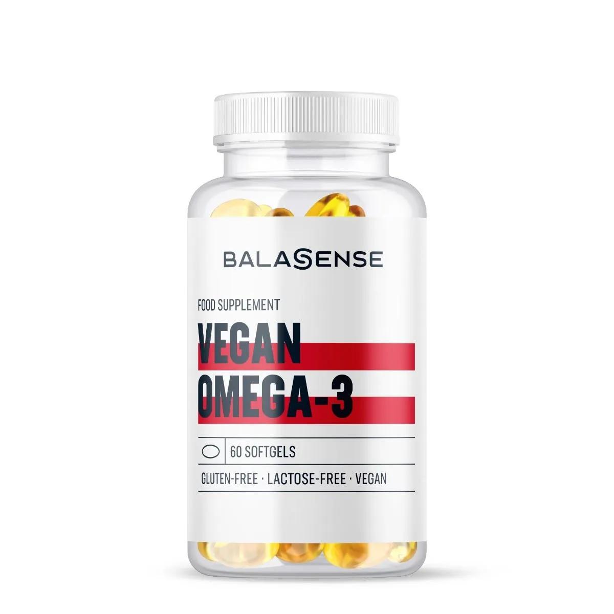 Balasense Vegan Omega 3 Integratore 60 Capsule