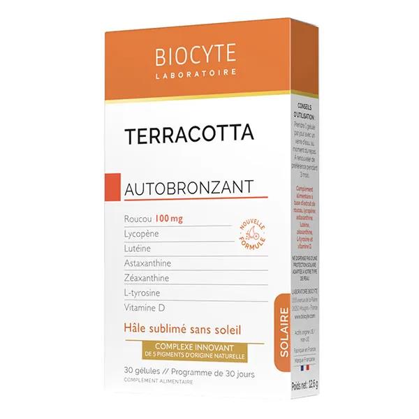 30 comprimidos de Biocyte terracota cóctel autobronceador